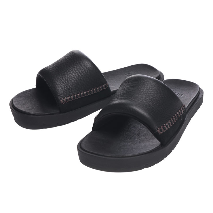 楽天市場】アグ UGG レザー スライドサンダル SEASIDE II SLIDE