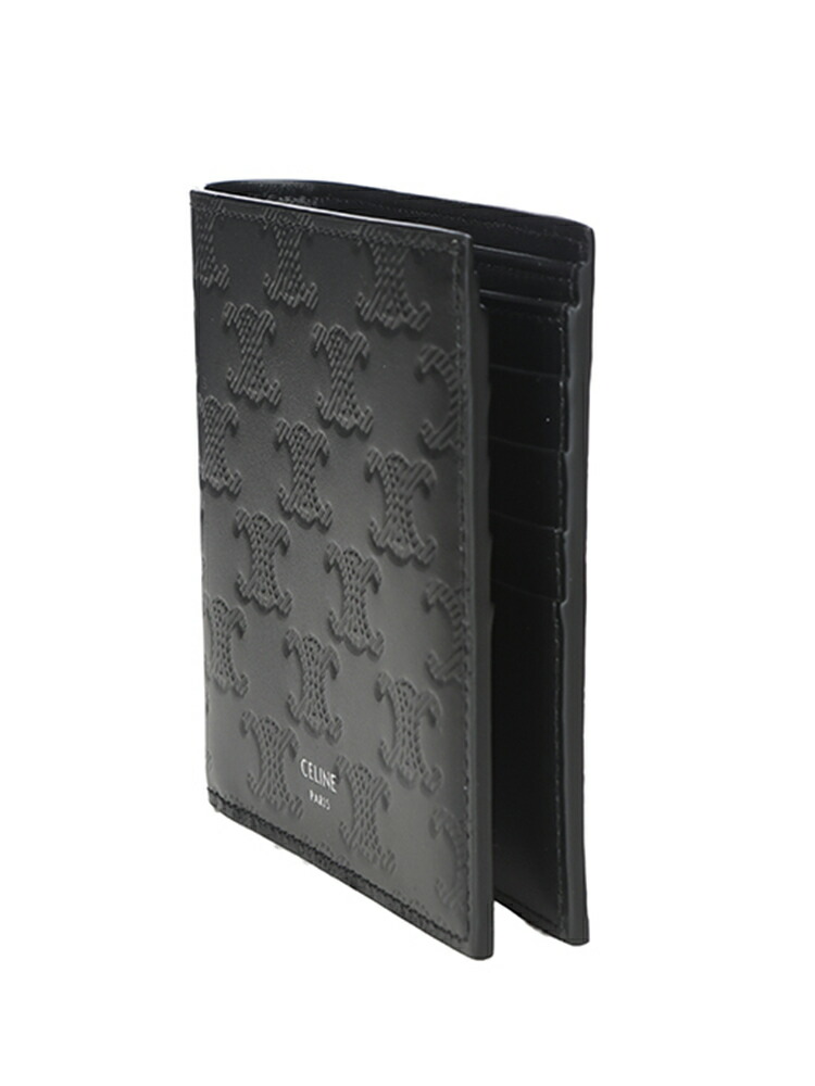 楽天市場】セリーヌ CELINE トリオンフエンボス カーフスキン 二つ折り