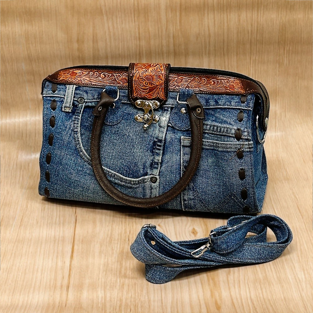 楽天市場】アーティザナル デニムリメイクバッグ : INFASHION【イン