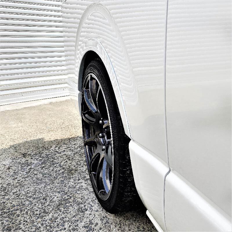 楽天市場】ハイエース 200系 オーバーフェンダー 車検対応