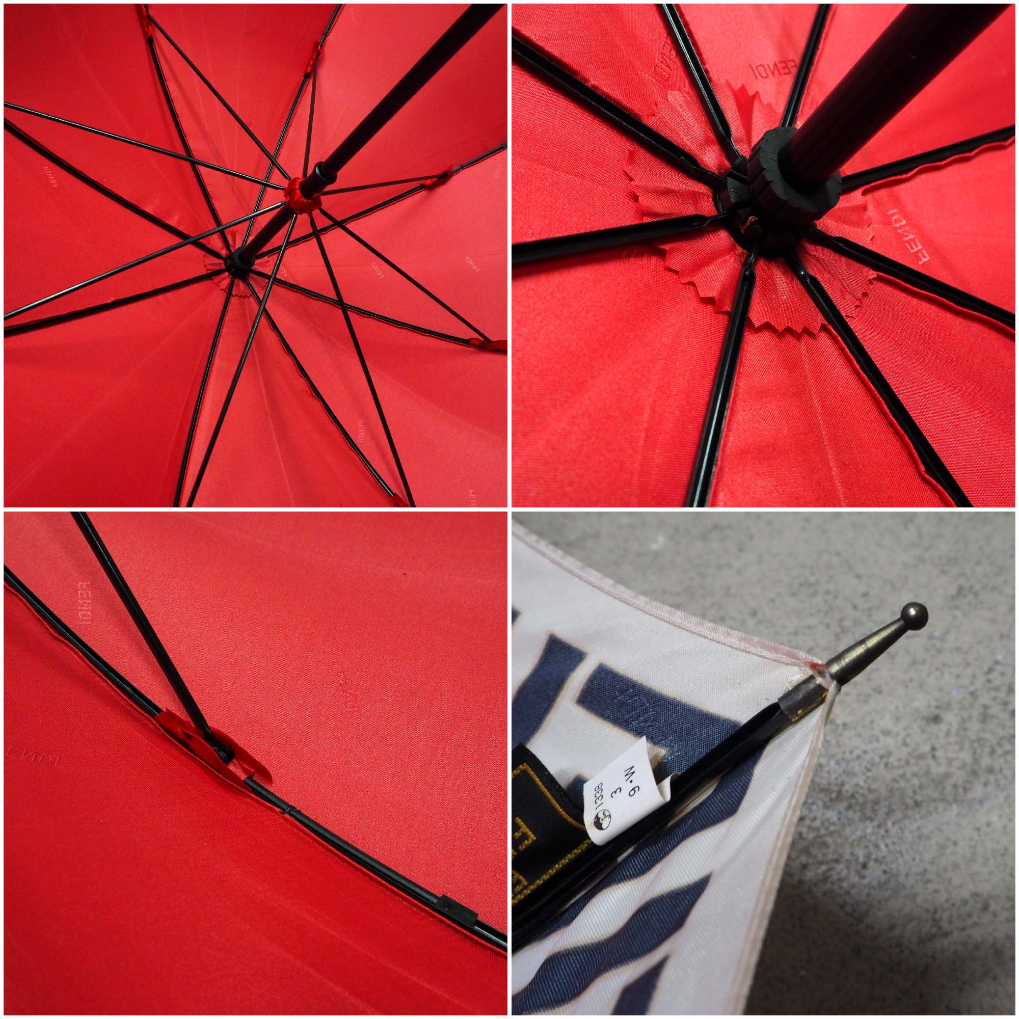 楽天市場】【中古】【良い】 FENDI フェンディ ズッカ 雨傘 長傘