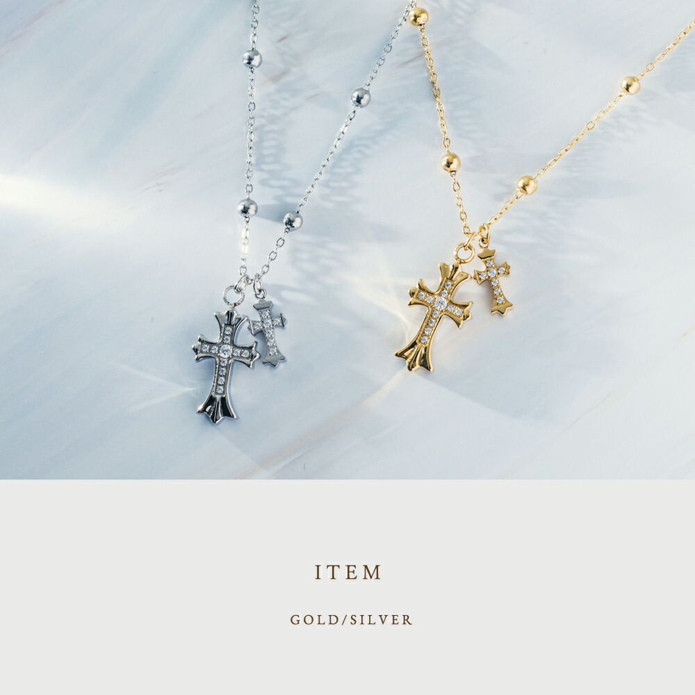 楽天市場】ネックレス レディース ステンレス ネックレス (186) 十字架