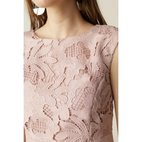 楽天市場】◇フラワーケミカルレースマーメイドワンピース ／ピンキー