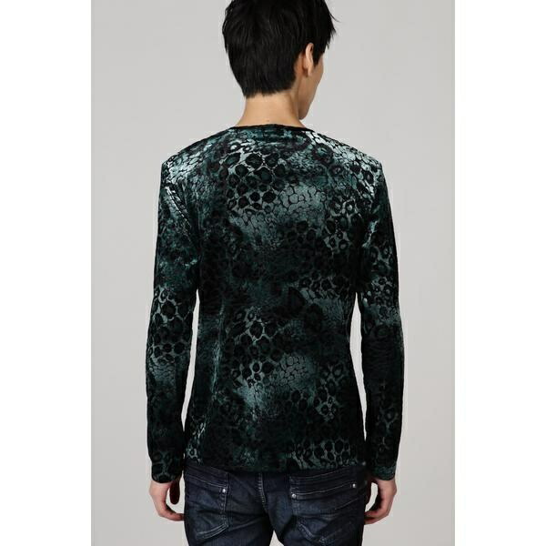 楽天市場】TORNADO MART∴ベロアレオパオパール長袖カットソー