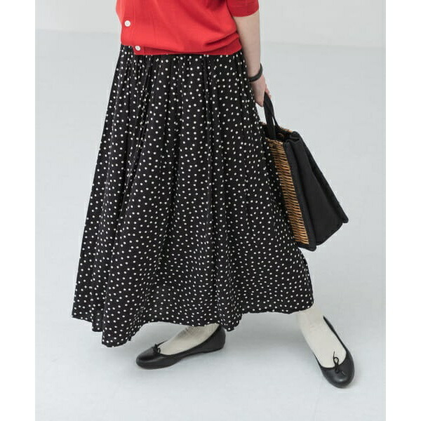 楽天市場】ドットギャザースカート／かぐれ（kagure） : 丸井（マルイ