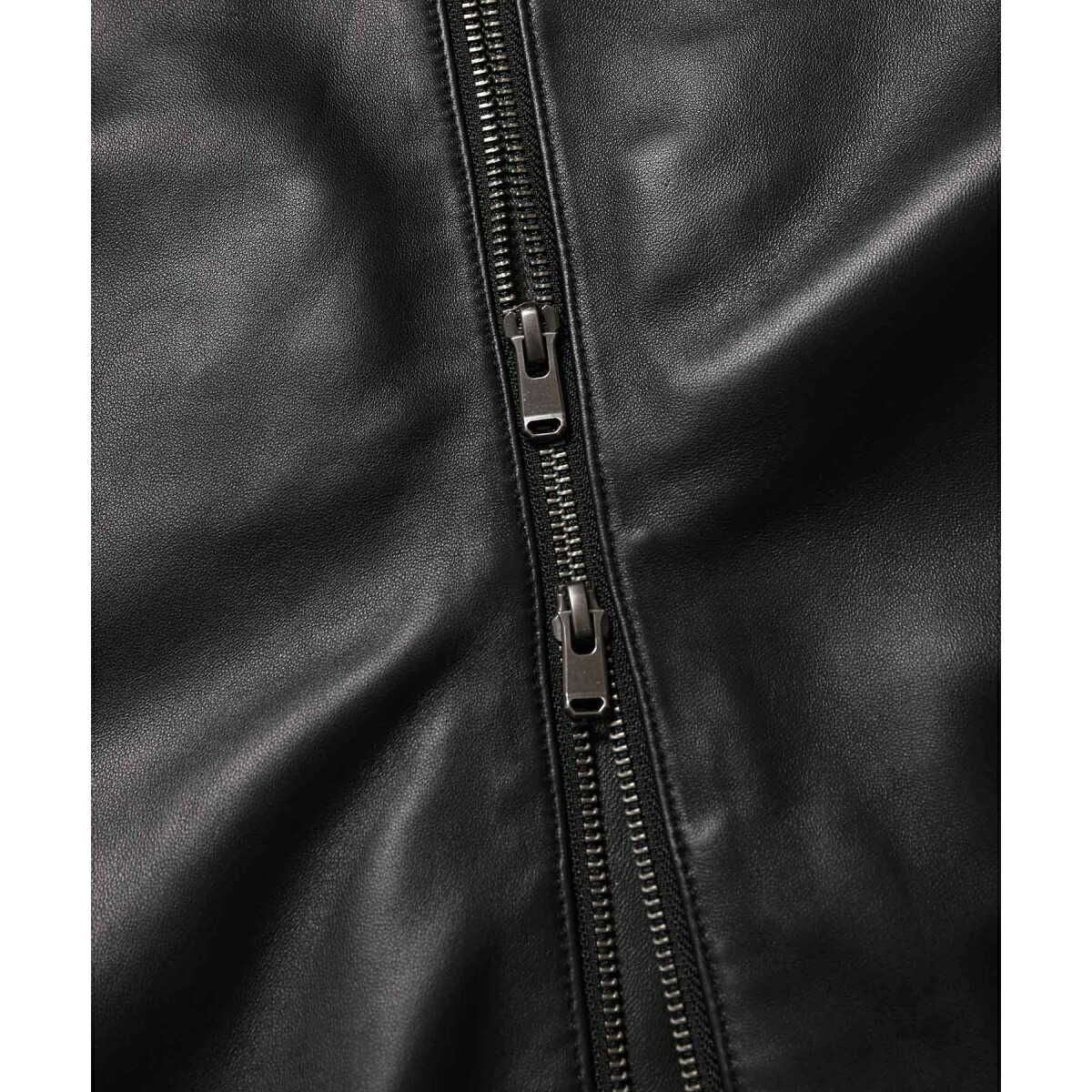 楽天市場】シープレザー シングルライダースジャケット/ルーズ