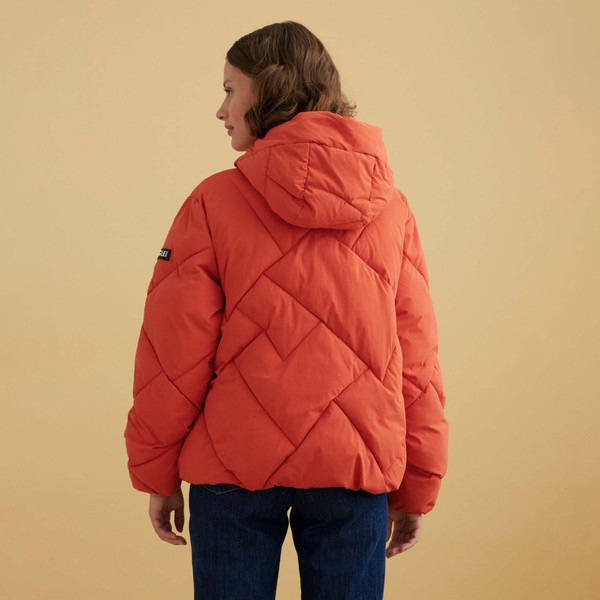 楽天市場】AIGLE 撥水 ショートパデッドフーデッドジャケット