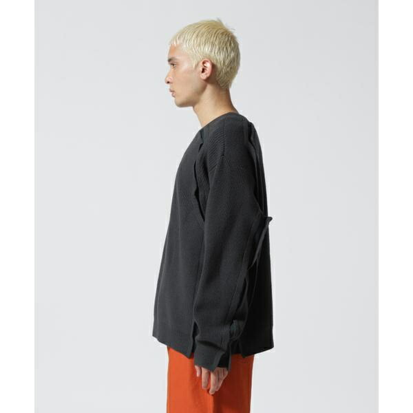 楽天市場】YOKE／ヨーク／Broken Crewneck Sweater／ガーデン（GARDEN