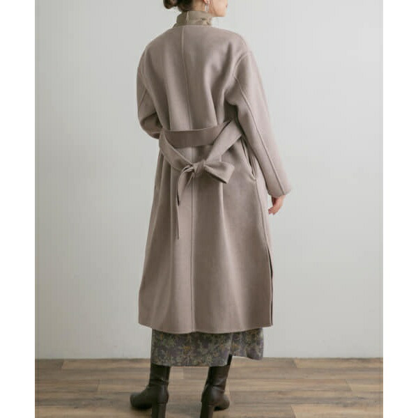 楽天市場】ウールカシミヤノーカラーリバーコート／アーバンリサーチ