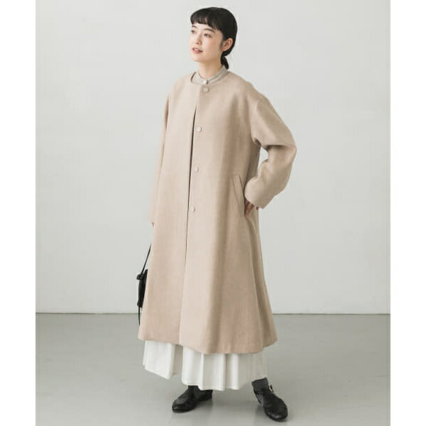 楽天市場】ウールAラインコート／かぐれ（kagure） : 丸井（マルイ