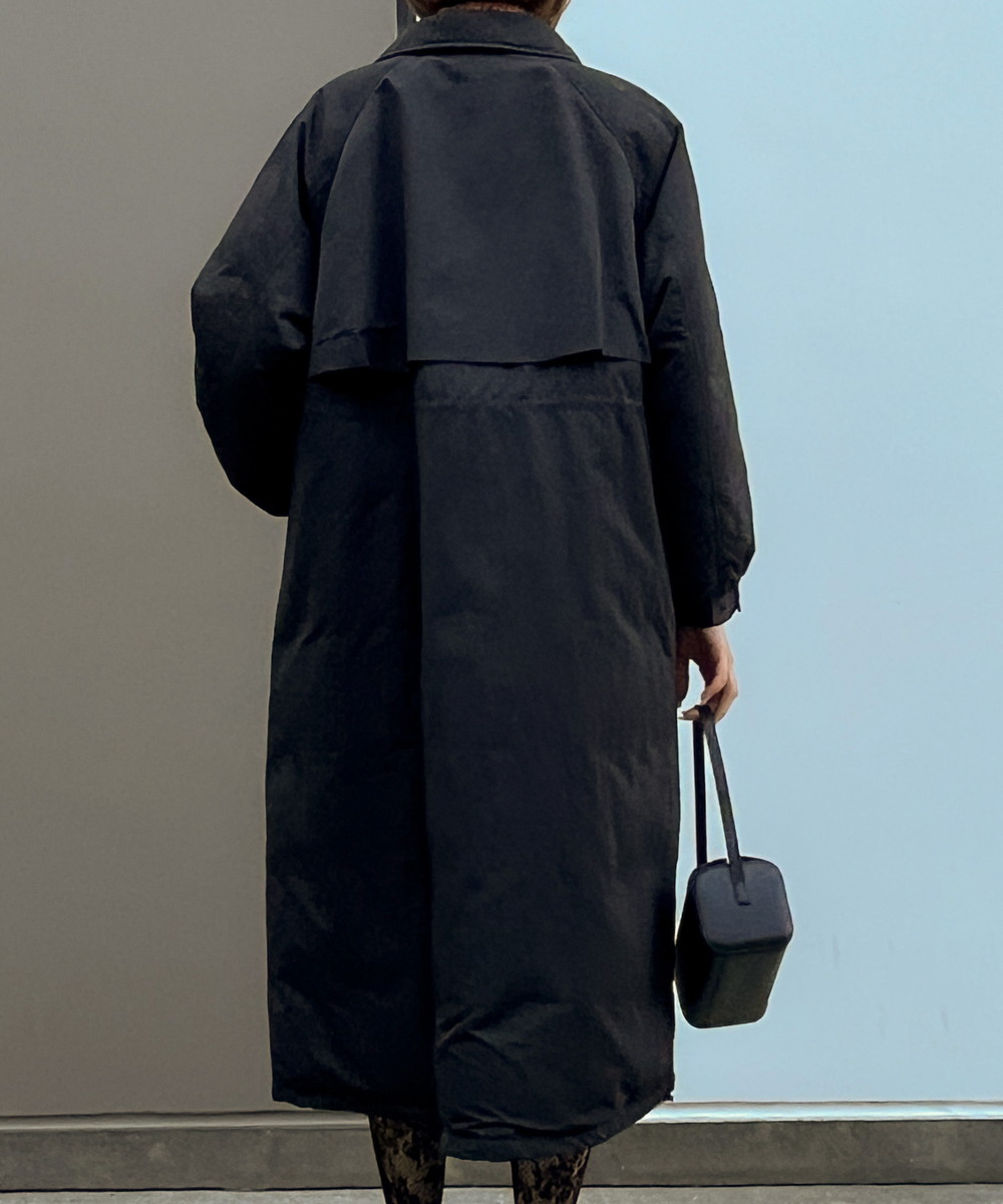 楽天市場】【Audrey and John Wad】ナイロンワッシャーロングダウン