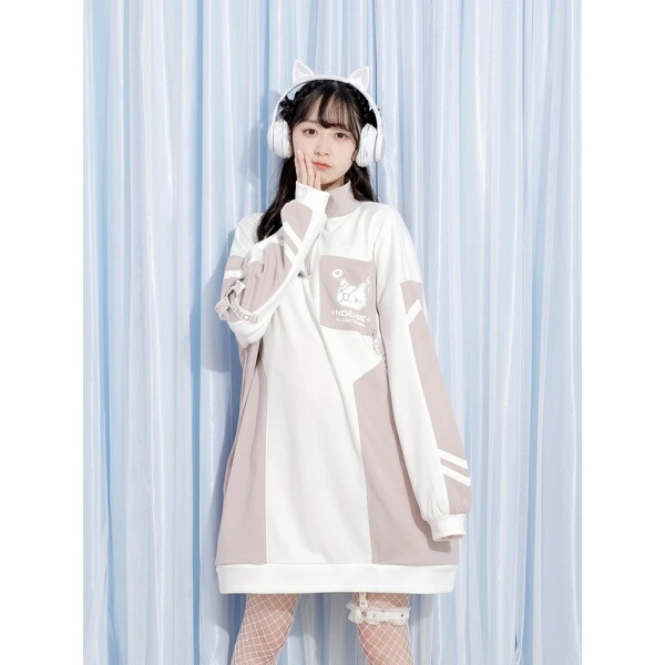 cheer札幌新作チュニックシルバーホワイト未使用品 cheer札幌新作