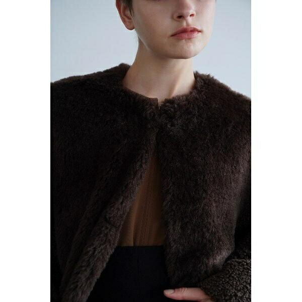 楽天市場】CLANE／クラネ／MIX FUR COCOON COAT／ミックスファー