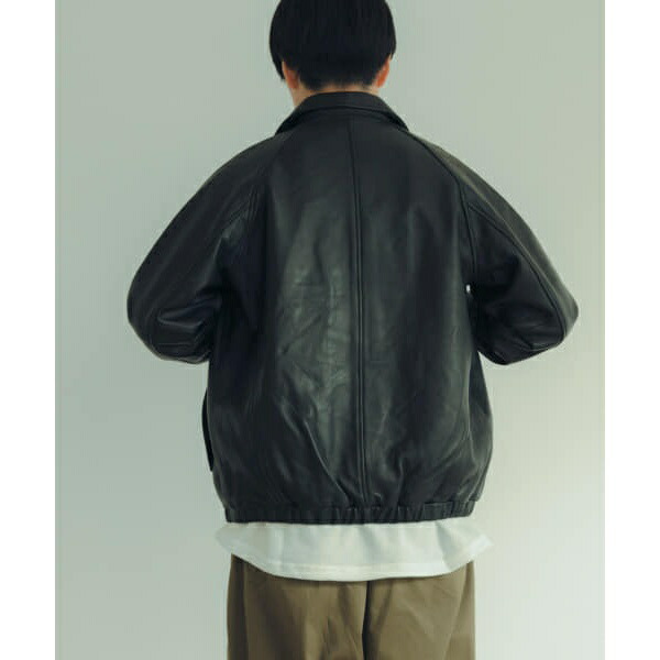 楽天市場】ラムレザー ZIP UP ジャケット／アイテムズ アーバン