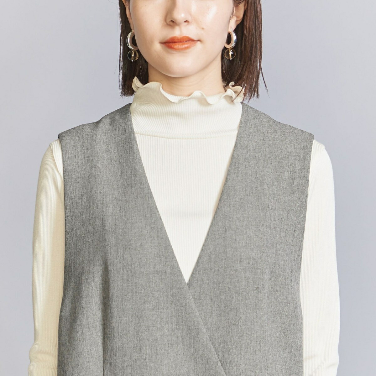 楽天市場】ツイル ジャンパースカート＆ジレ -2WAY-／ビューティー