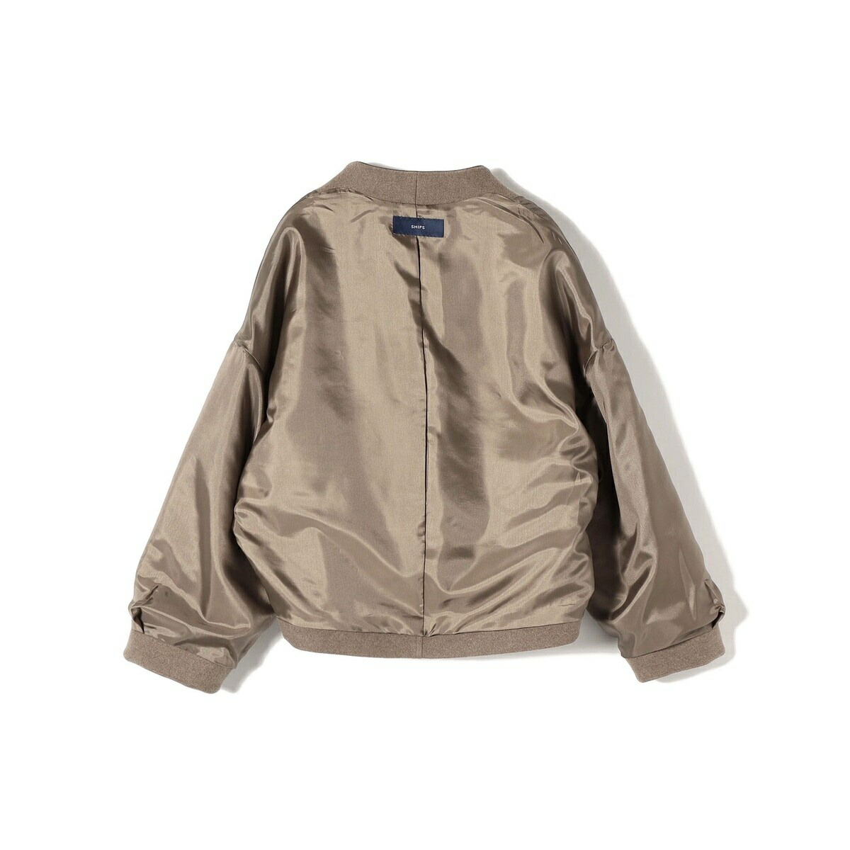 楽天市場】〈手洗い可能〉パイピング デザイン ジップ ブルゾン