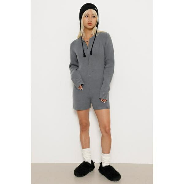 楽天市場】ZIP ニットロンパース／ラグア ジェム（LAGUA GEM） : 丸井