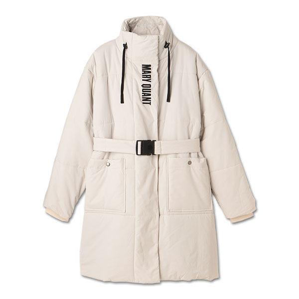 楽天市場】中綿ベルト付 ロングコート／マリークヮント（MARY QUANT