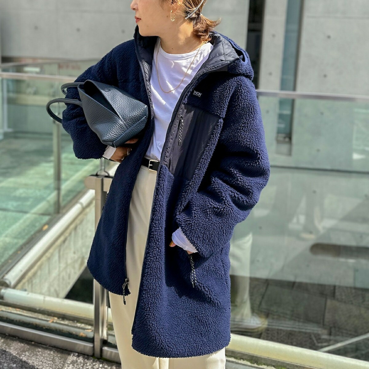 楽天市場】◇【WEB限定】【TAION/タイオン】別注ボア×ダウンフード