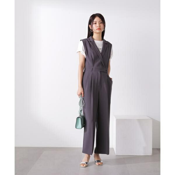 楽天市場】テーラージャンプスーツ《S Size Line》／エヌ ナチュラル