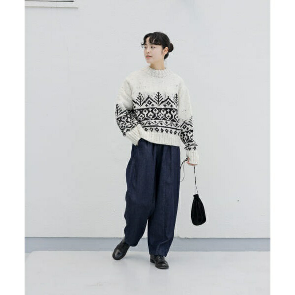 楽天市場】デニムボリュームパンツ／かぐれ（kagure） : 丸井（マルイ