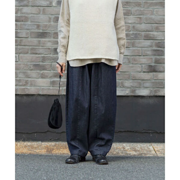 楽天市場】デニムボリュームパンツ／かぐれ（kagure） : 丸井（マルイ
