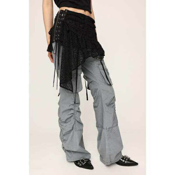 楽天市場】LACE UP ASYMMETRY SKIRT ベルト／スライ（SLY） : 丸井