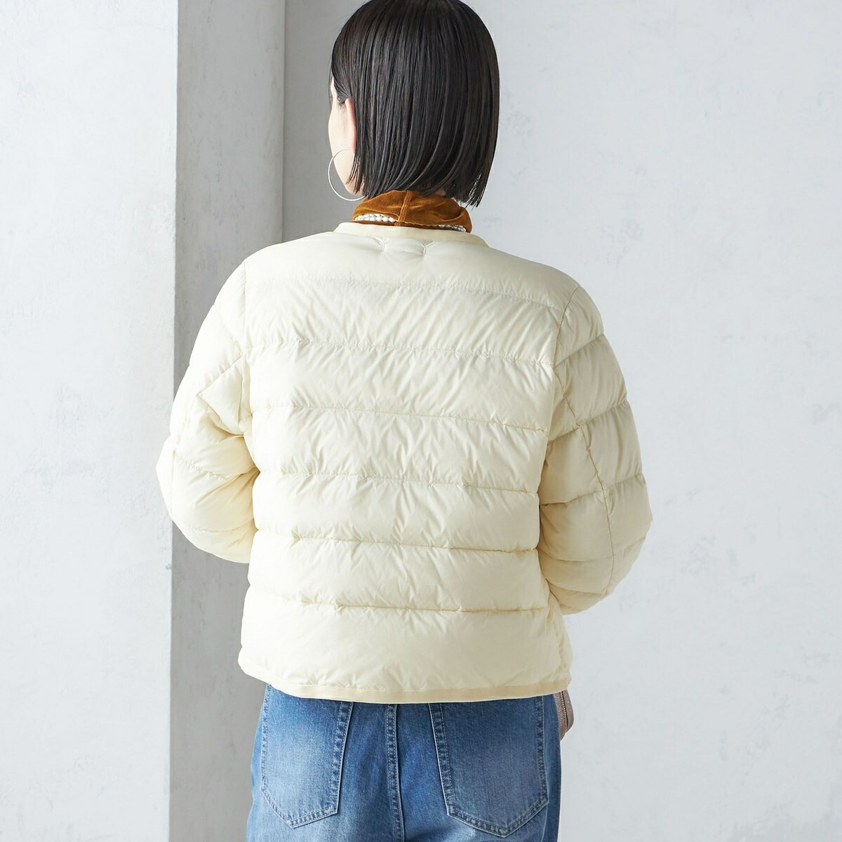 楽天市場】【SHIPS別注】TAION:〈手洗い可能〉パイピング ノーカラー