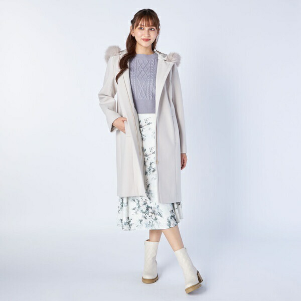 楽天市場】フード付きジップコート／レッセパッセ（LAISSE PASSE