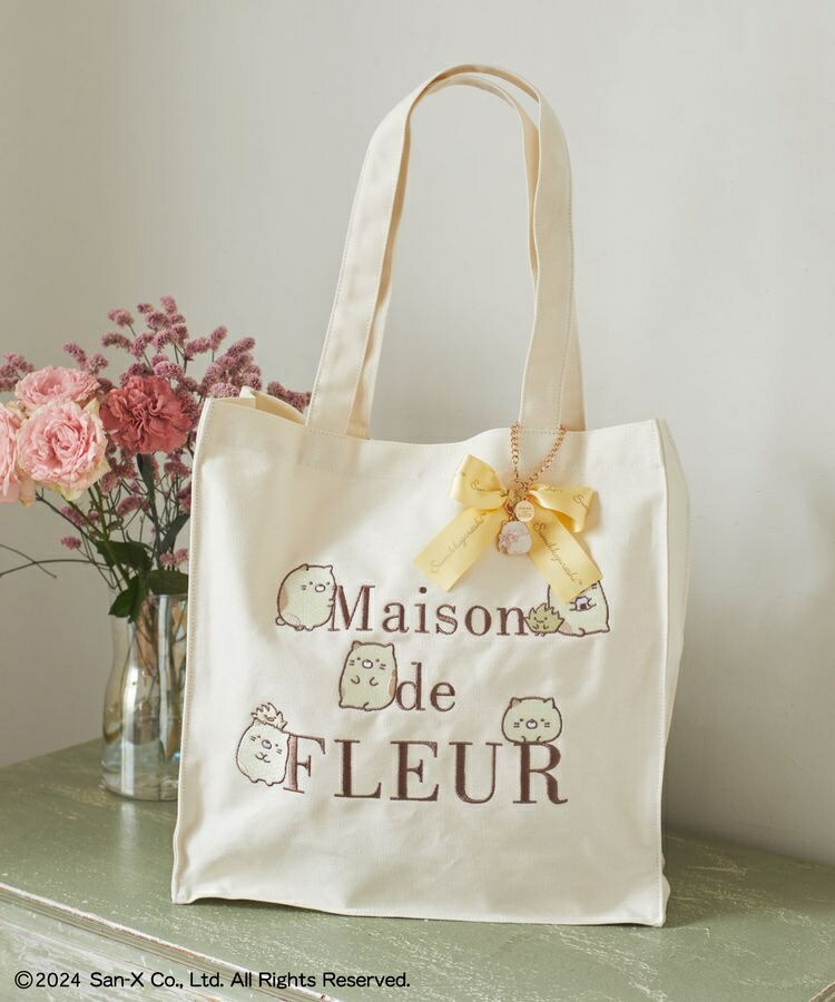 楽天市場】ねこ 刺繍トートバッグ／メゾン ド フルール（Maison de