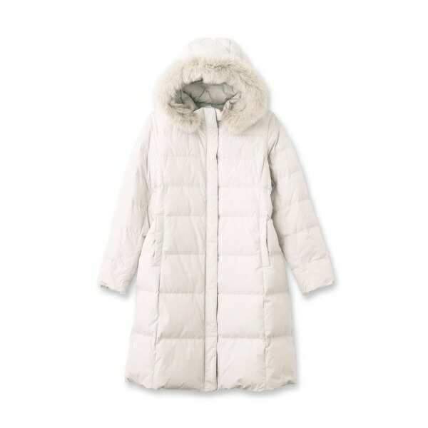 楽天市場】【撥水／洗える／フード取り外し】ファー付きロングダウン