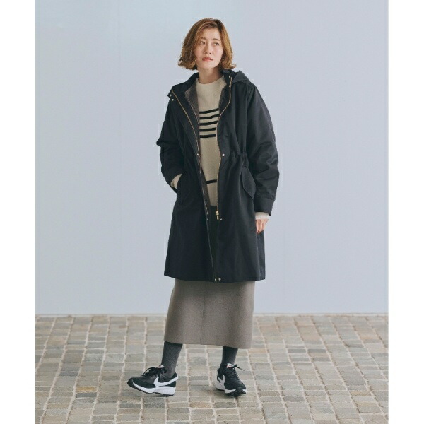 楽天市場】【撥水】4WAYフェイクファーライナーロングマンパ／グローブ