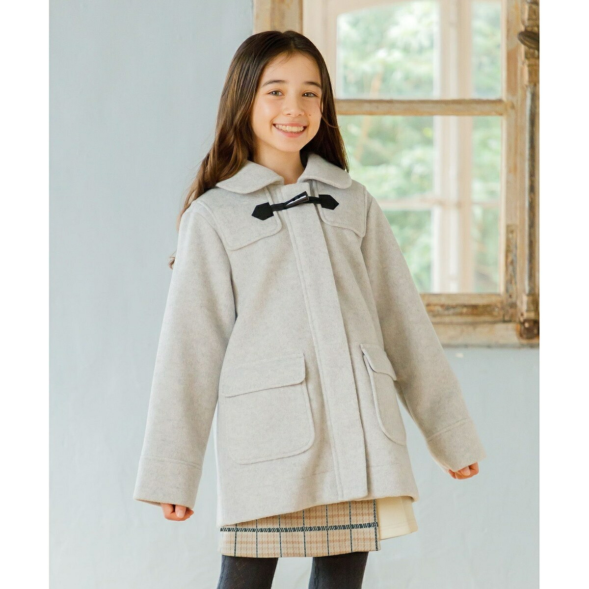 楽天市場】【150-170cm】ダッフルコート／組曲（KUMIKYOKU） : 丸井