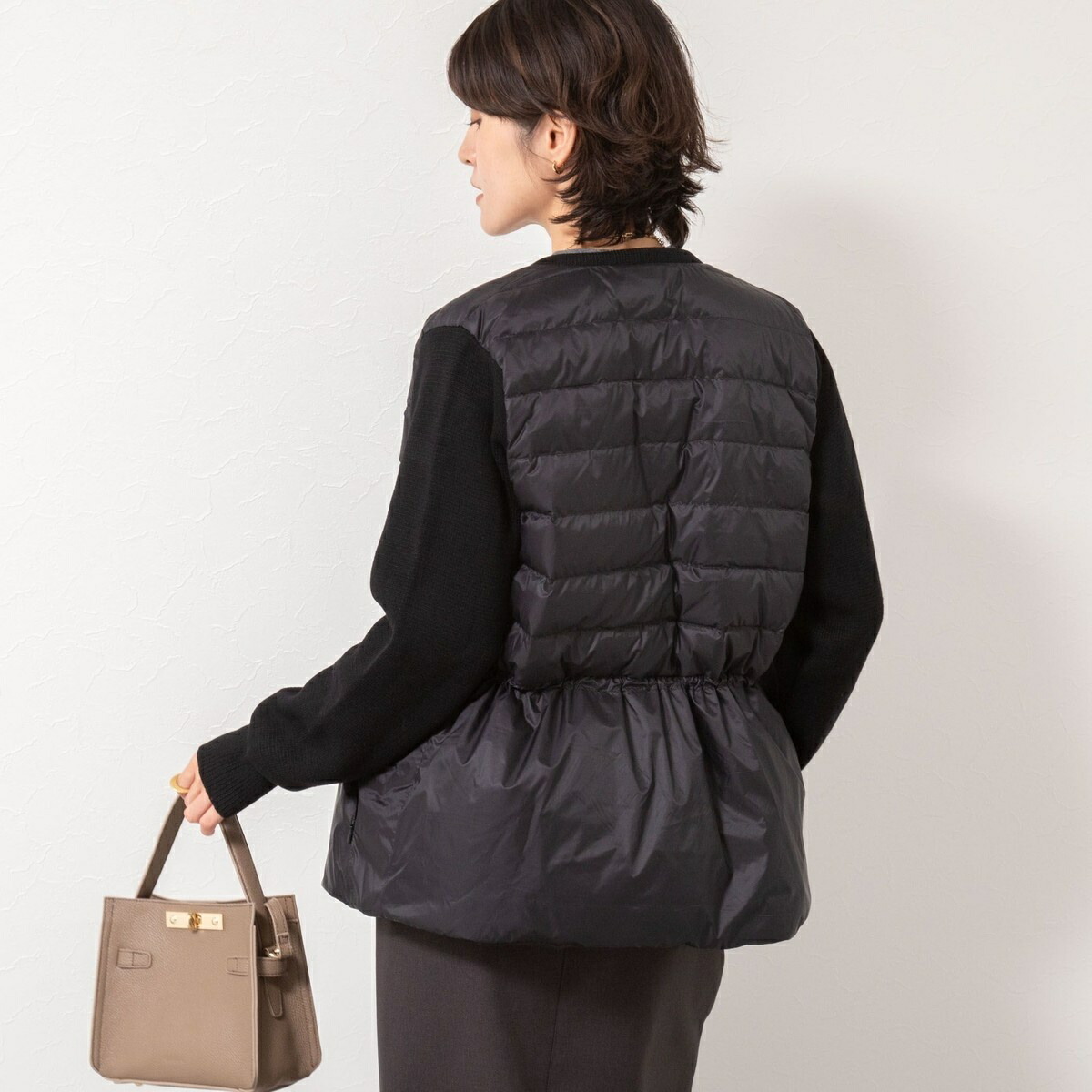 楽天市場】【TAION/タイオン】別注ニットコンビダウンジャケット