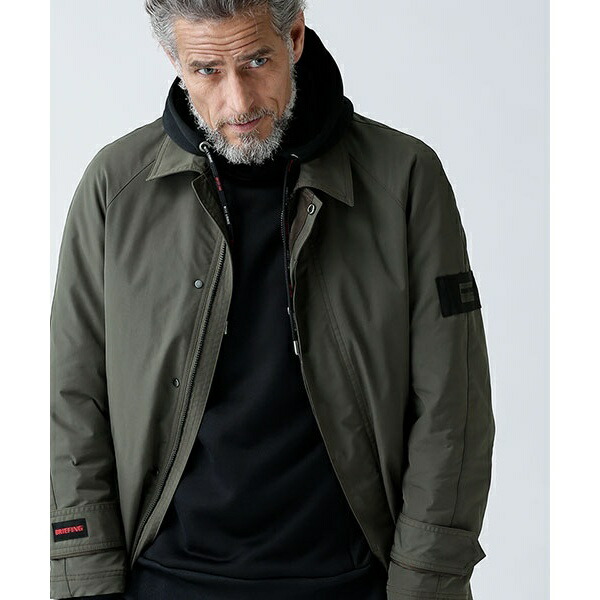 楽天市場】別注BRIEFING×WLG ステンカラーコート／ナノ