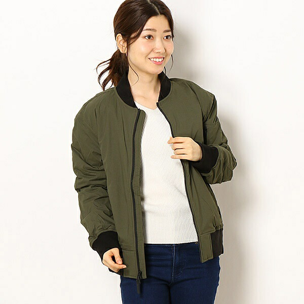 楽天市場】【THE NORTH FACE】MA-1型中綿ジャケット(レディース