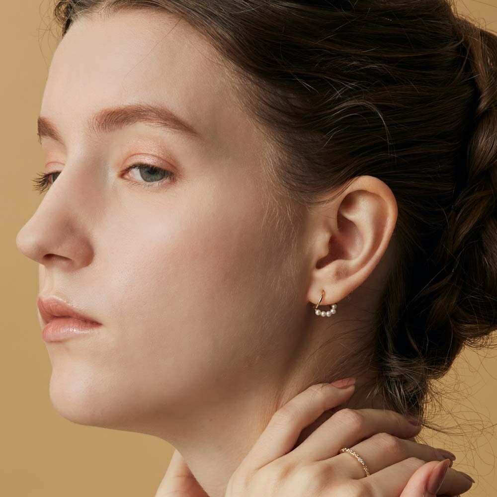 楽天市場】K10パールピアス／アガット（agete） : 丸井（マルイ）楽天