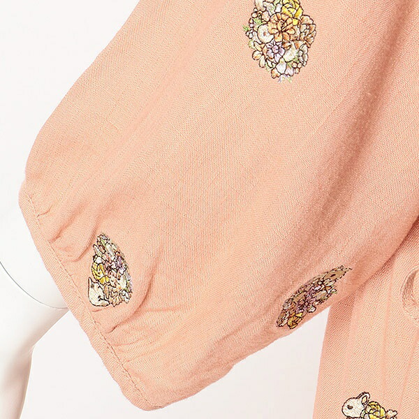 楽天市場】花束うさぎ刺繍ワンピース／フランシュリッペ（大きいサイズ