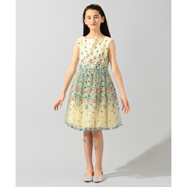 楽天市場】【150−160cm】フラワーフィールド ワンピース