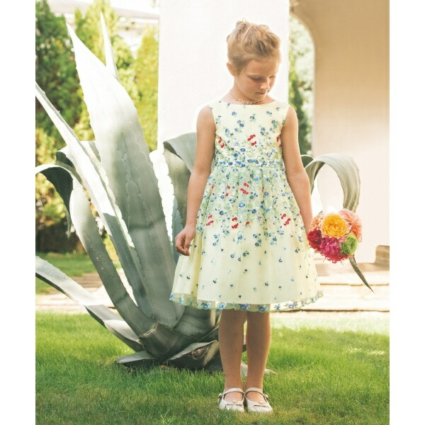 楽天市場】【150−160cm】フラワーフィールド ワンピース