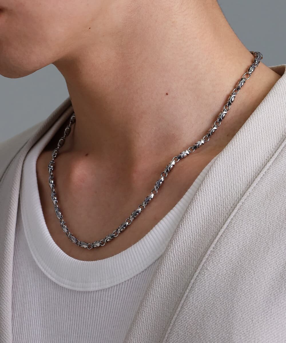 楽天市場】LH HOWL ラージファングドデザインチェーンネックレス