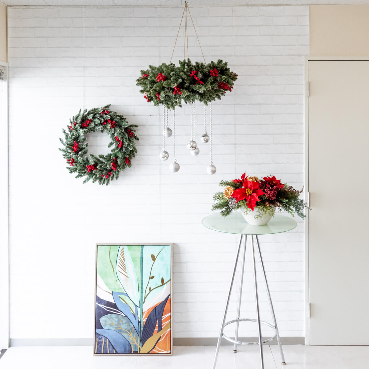 楽天市場】造花フライングリース/大きめサイズ/フェイクグリーン