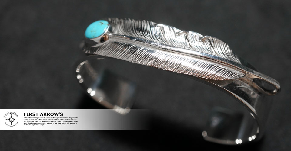 楽天市場】ポイント2倍!!ファーストアローズ ターコイズ付フェザーL