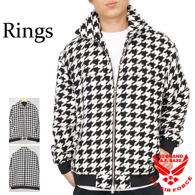 楽天市場】アウトレット!!リングス 千鳥柄 ルーズサイズ ドリズラー