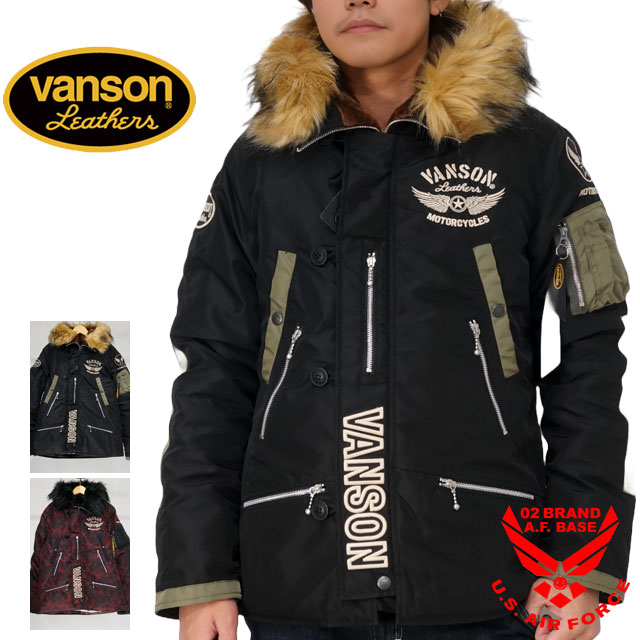 楽天市場】バンソン フライングスター刺繍 中綿 N3-B フライト