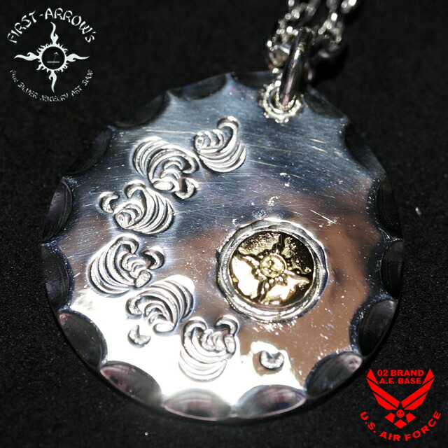 楽天市場】ポイント2倍!!ファーストアローズ K18付 カラ草彫りタタキ