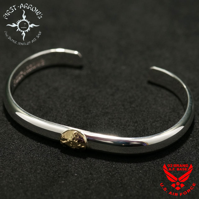 楽天市場】ポイント2倍!!ファーストアローズ 甲丸プレーン バングル