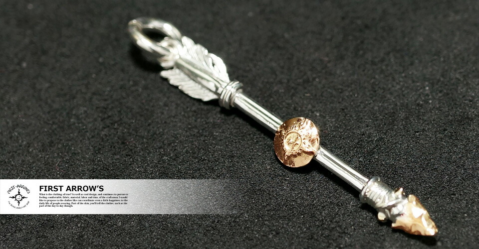 楽天市場】ポイント2倍!!ファーストアローズ K18付 矢じりK18