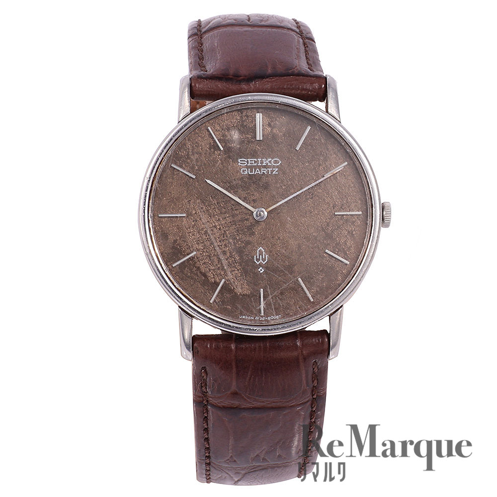 楽天市場】SEIKO（セイコー）クオーツ腕時計 バタフライ文字盤 SS×革