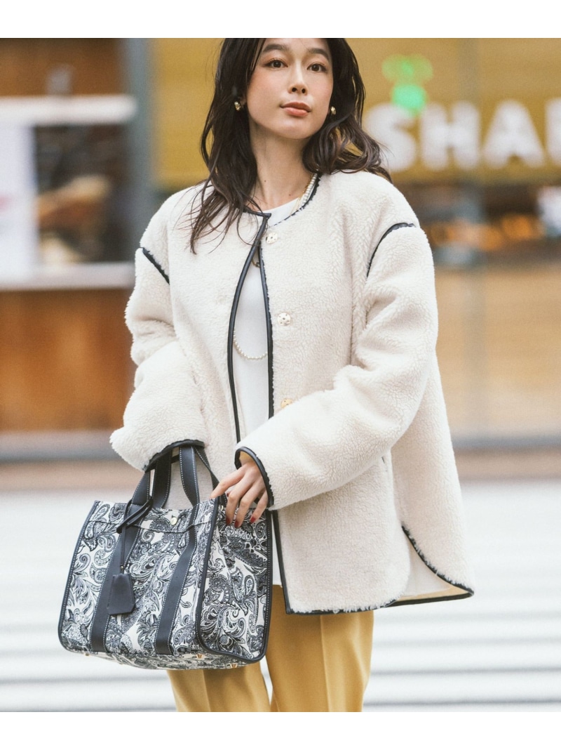 楽天市場】【洗える】テディボア ブルゾン 23区 ニジュウサンク